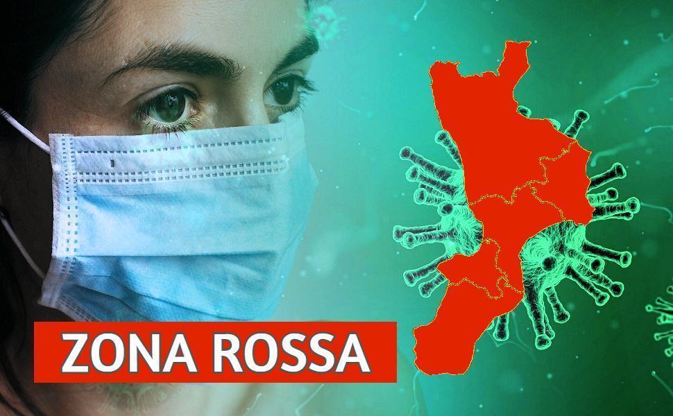In Calabria l'indice RT a 0.93 e il rischio scende a moderato. In bilico per i posti letto 51 zona rossa calabria ok 2