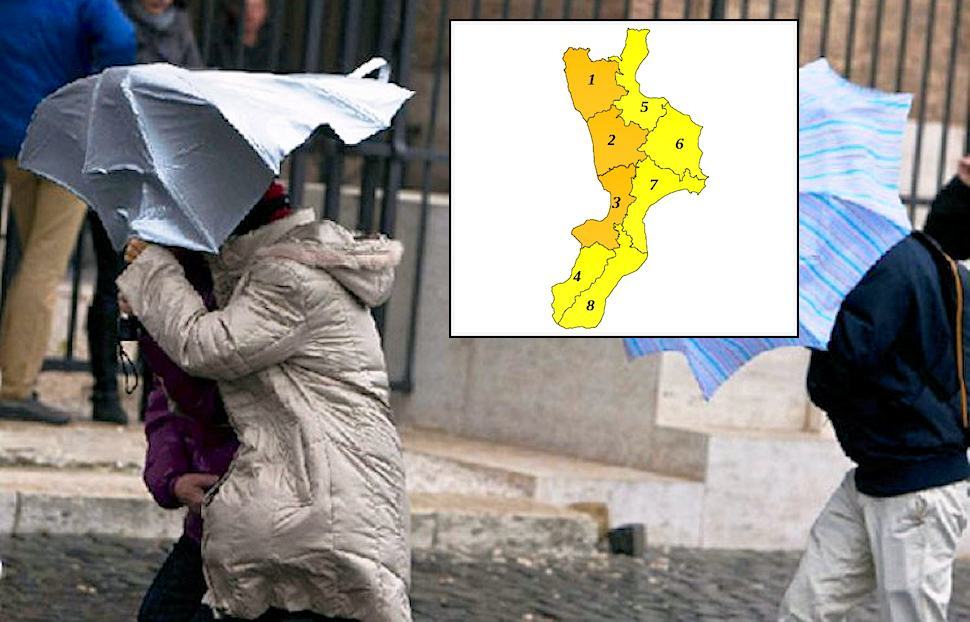 Maltempo Verso La Calabria Sale Ad Arancione L Allerta Meteo Sul