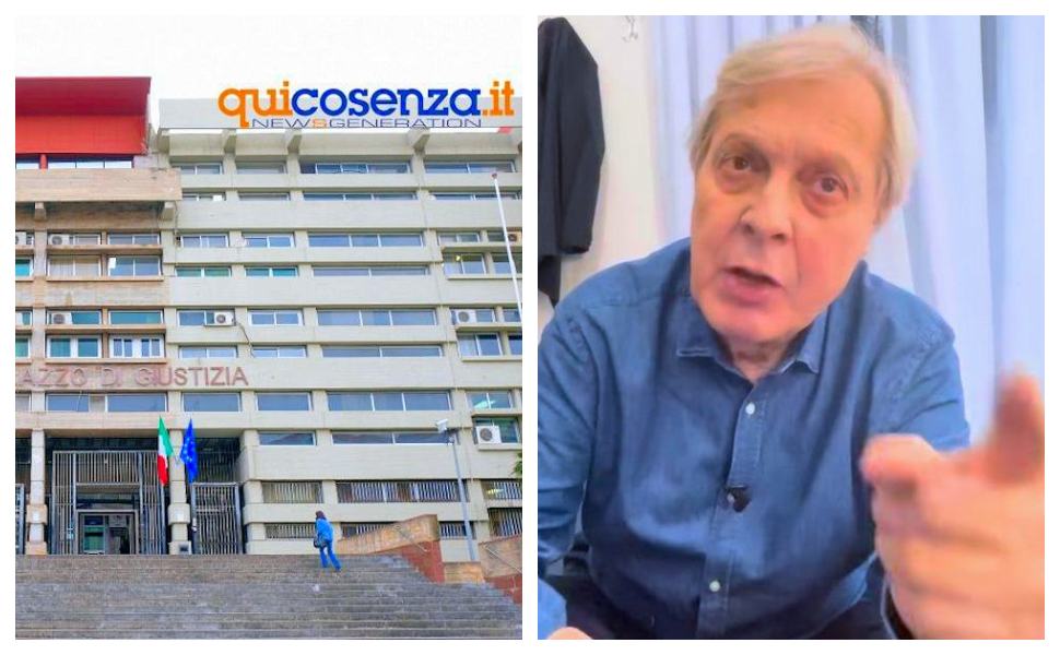 Sgarbi tribunale cosenza