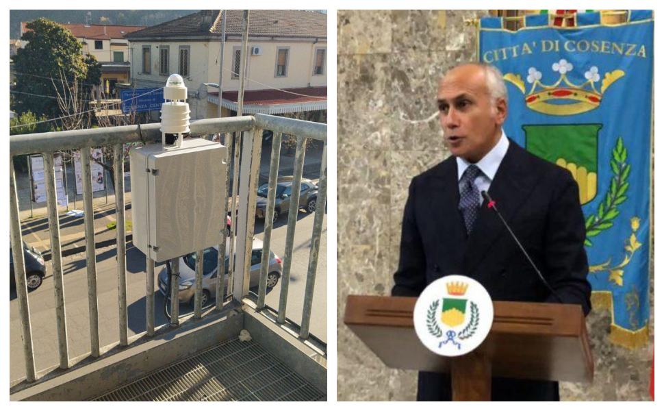Sindaco Caruso sensore Cosenza