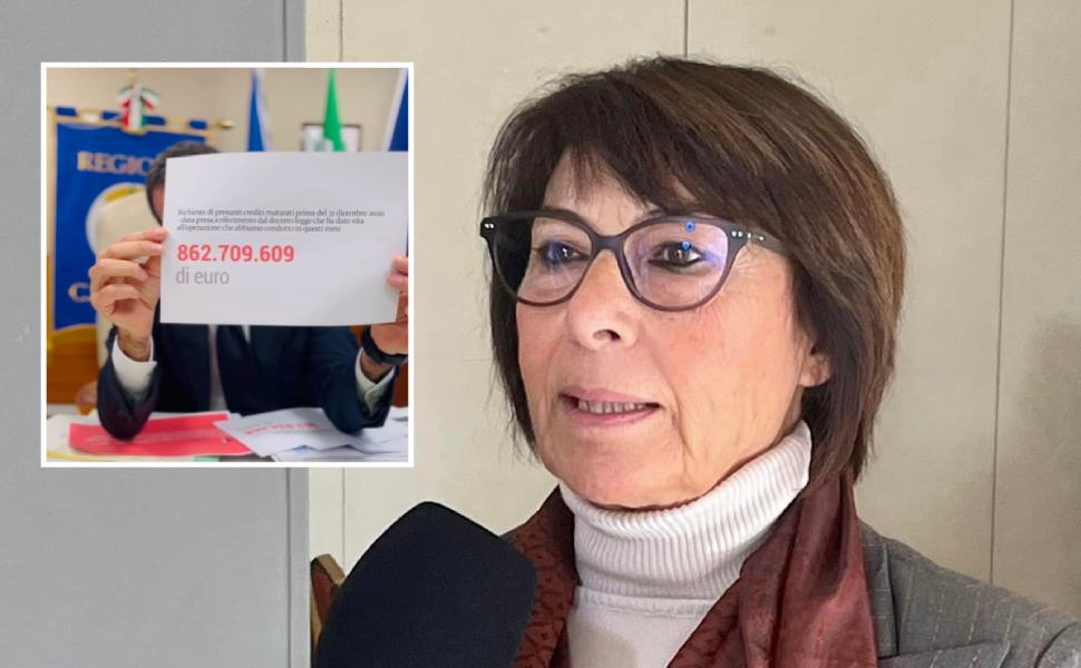 Debito sanità, Bruni «da Occhiuto la promozione della propria immagine, genericità e imprecisioni» 51 amalia bruni occhiuto debito sanita