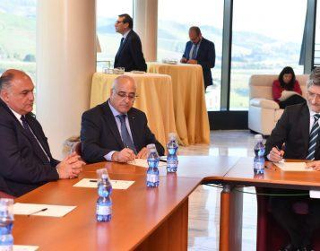 Il ministro Calderoli in Calabria: «l'autonomia è una scommessa per questa Regione» 56 calderoli occhiuto 7
