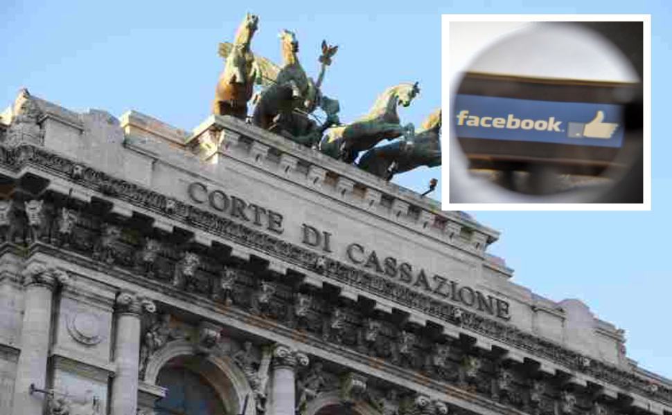 cassazione facebook