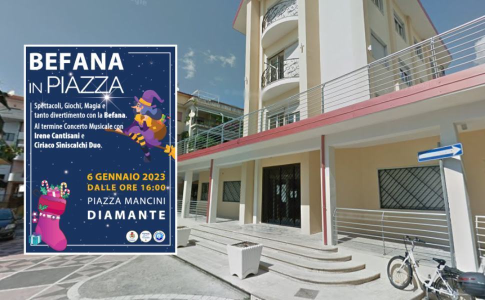 comune di diamante befana in piazza