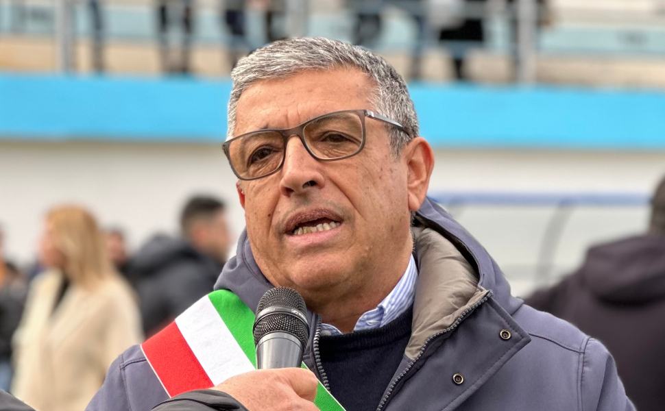 Cassano Ionio, taglio del nastro dopo il restyling dello stadio comunale 'Toscano' 53 gianni papasso