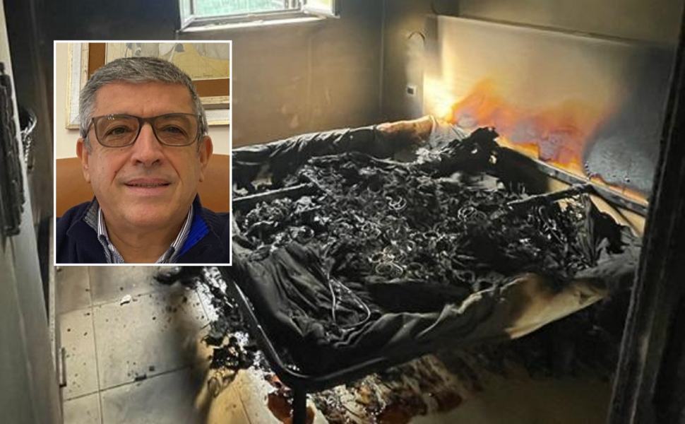 incendio crosia sindaco papasso