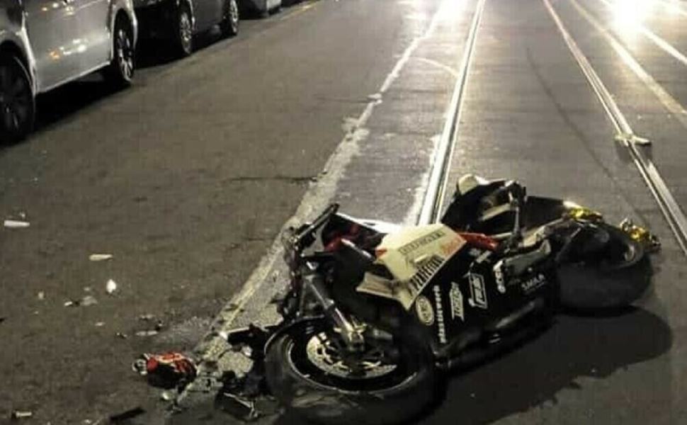 incidente moto notte 2 1