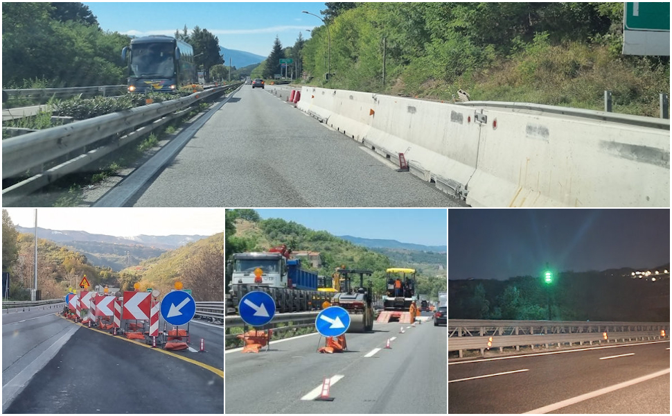 Autostrada A2 Cosenza Altilia Lavori