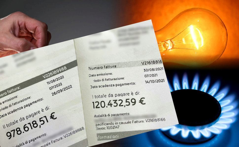 Bollette luce e gas