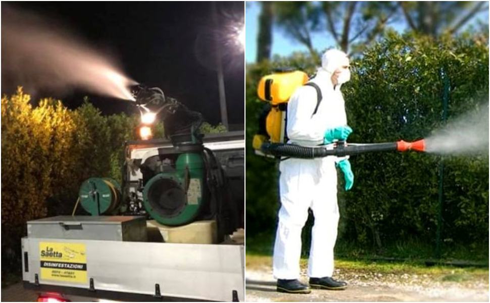 Disinfestazione citta