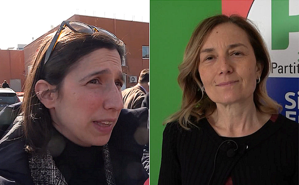 Elly Schlain e Maria Locanto