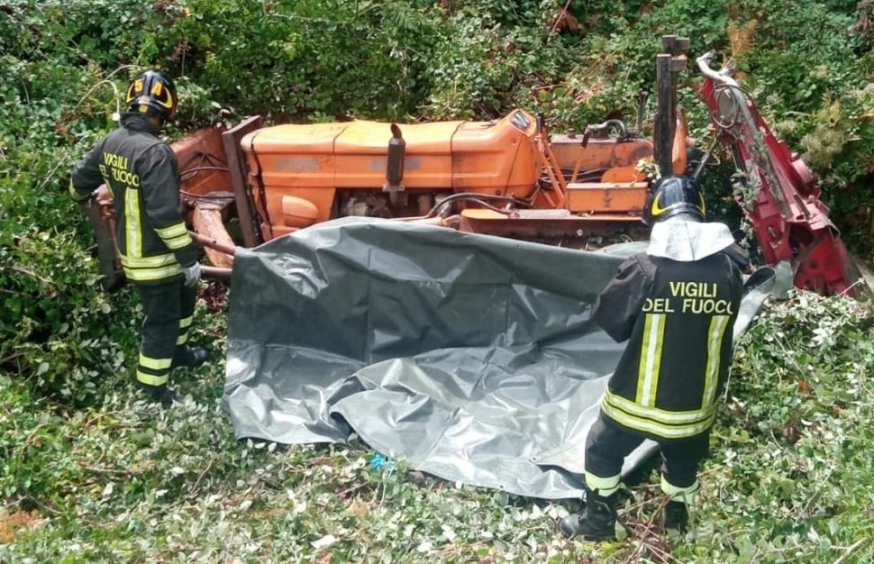 Trattore incidente Federacma