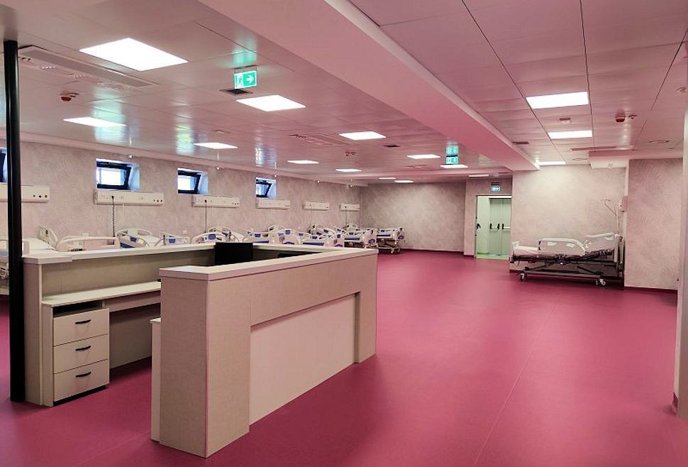 A giugno il nuovo Pronto Soccorso di Cosenza: 900 mq, all'avanguardia con 3 ingressi e 10 posti di intensiva 58 Nuovo pronto Soccorso Cosenza 03