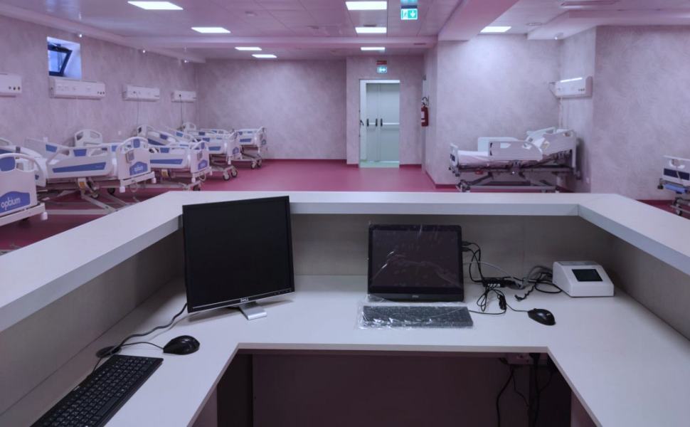 A giugno il nuovo Pronto Soccorso di Cosenza: 900 mq, all'avanguardia con 3 ingressi e 10 posti di intensiva 57 Nuovo pronto Soccorso di Cosenza