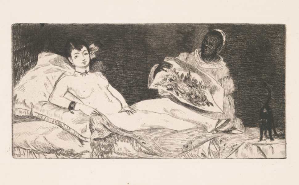 Olympia incisione 1867