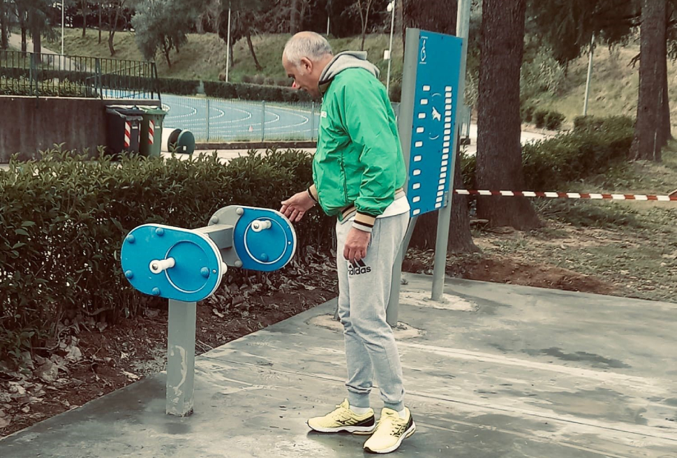 Sindaco al parco inclusivo