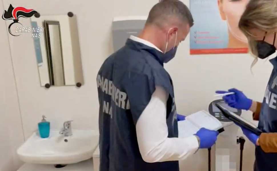 carabinieri nas studi medici