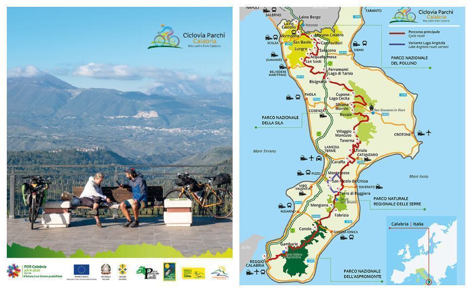 ciclovia parchi calabria