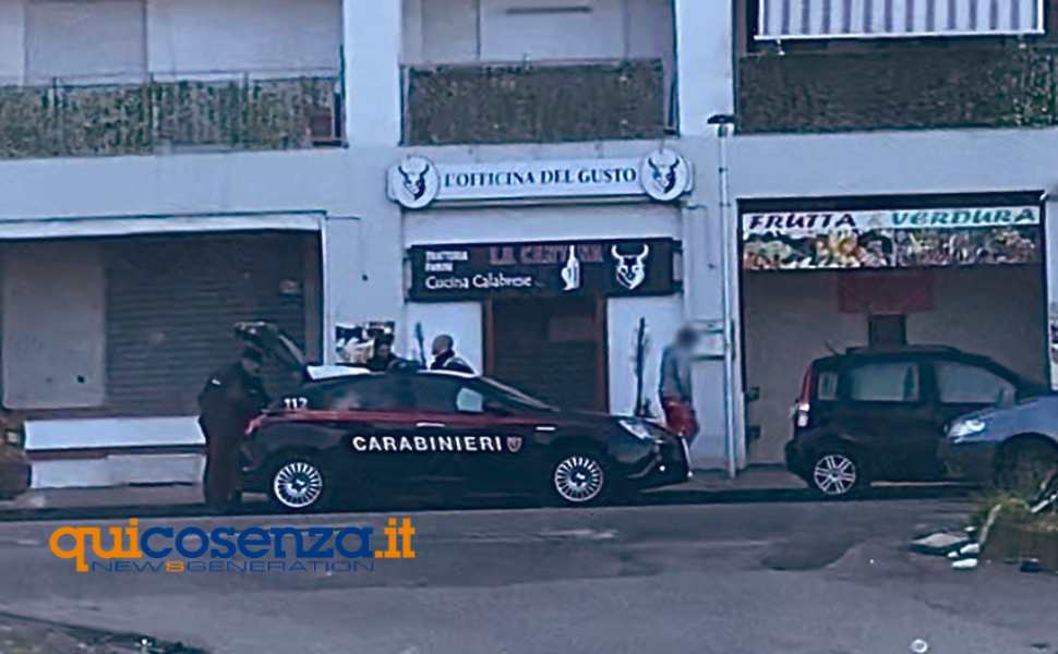 controlli carabinieri via stadi cosenza