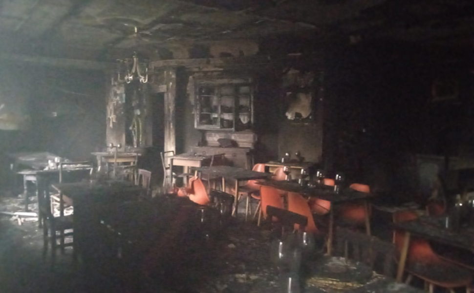 incendio ristorante castrolibero
