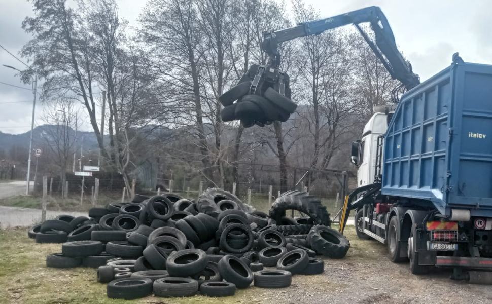 raccolta pneumatici legambiente serre cosentine 01
