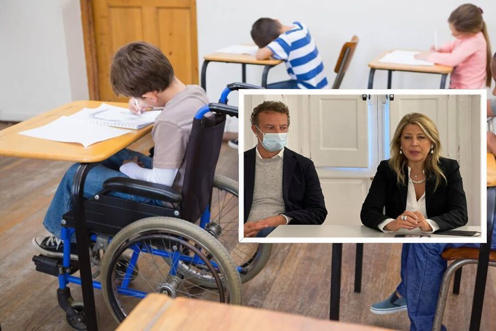 ragazzi disabili a scuola Luberto Rende