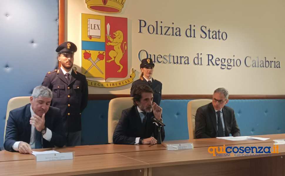 sequestro polizia reggio calabria - Messina