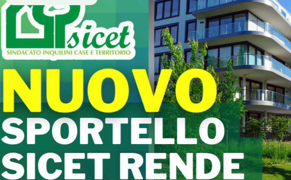 sicet rende sportello