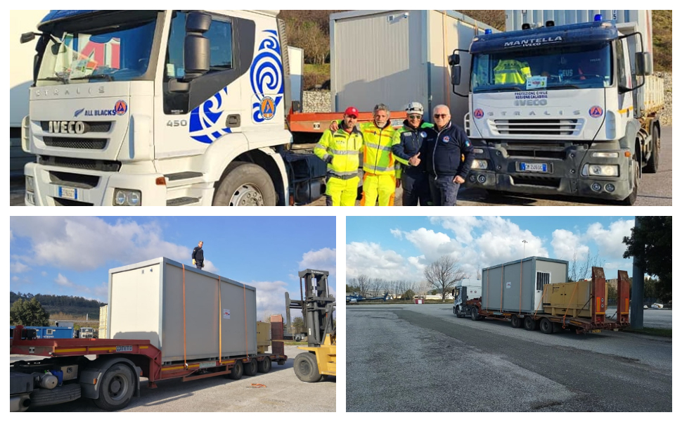 sisma turchia siria calabria in partenza