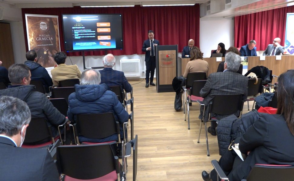 un momento della presentazione del progetto MAGNA GRAECIA FUTURE 1