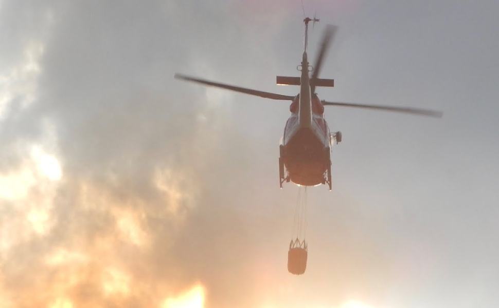 vigili fuoco elicottero