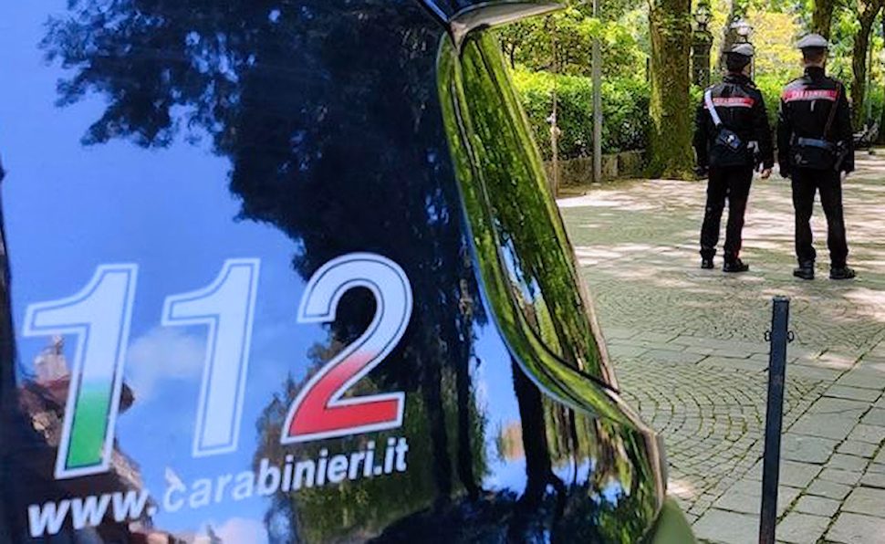 Carabinieri controlli parco