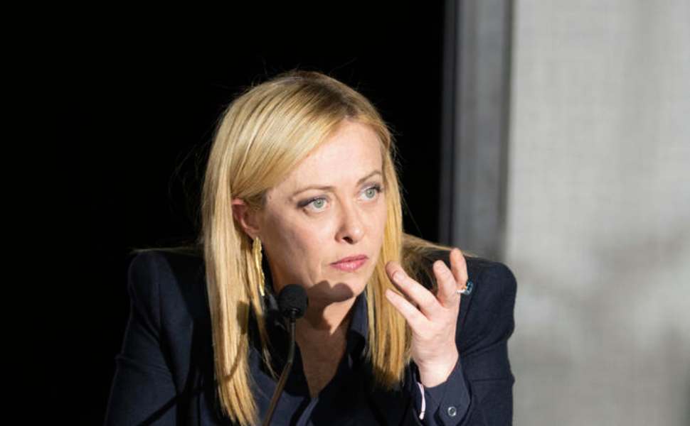 Giorgia Meloni a Cutro 1