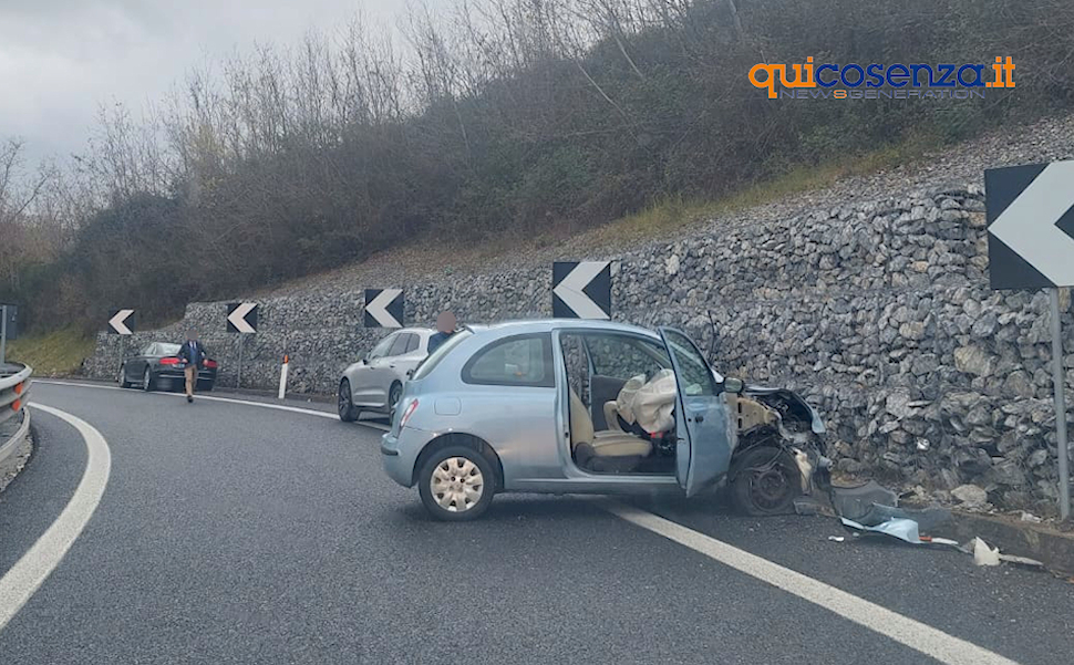 Incidenre Cosenza Svincolo A2 Cosenza Sud
