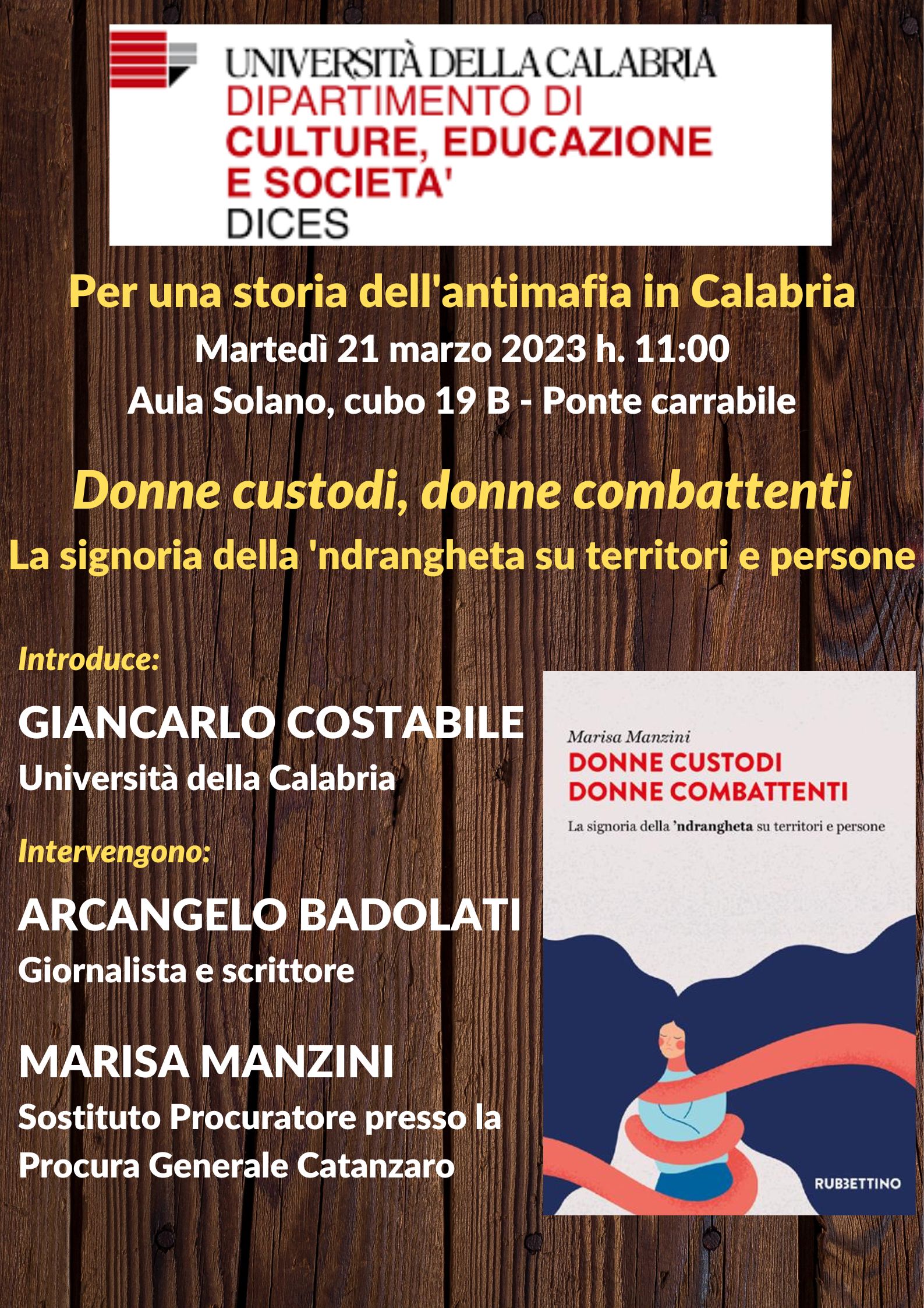 Locandina 21 marzo 2023