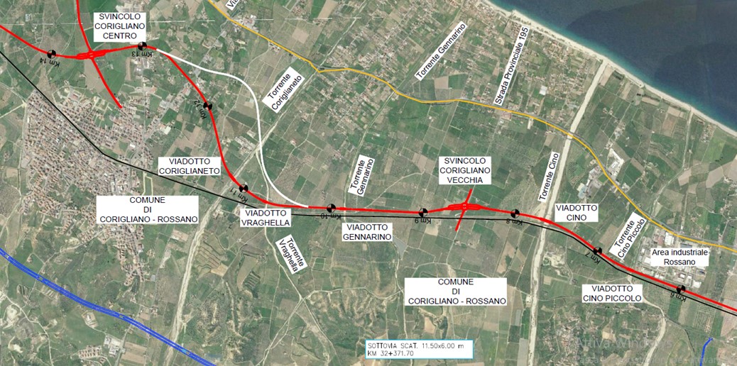 Nuovo lotto Statale 106 Sibari-Rossano