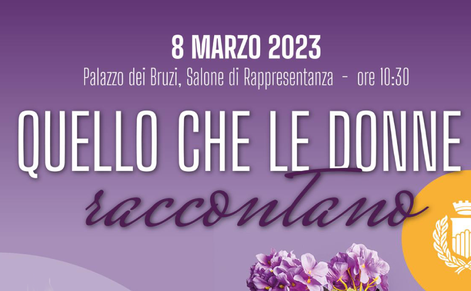 Quello che le donne raccontano cosenza 8marzo