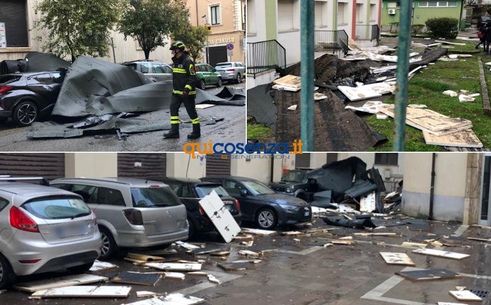Tromba daria Cosenza danni