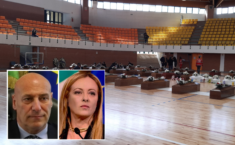 bare al palamilone Voce Meloni