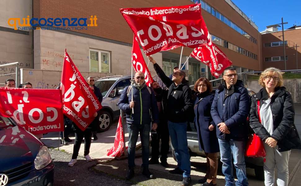 manifestazione si cobas graduatorie concorso Asp Cosenza Ao 02