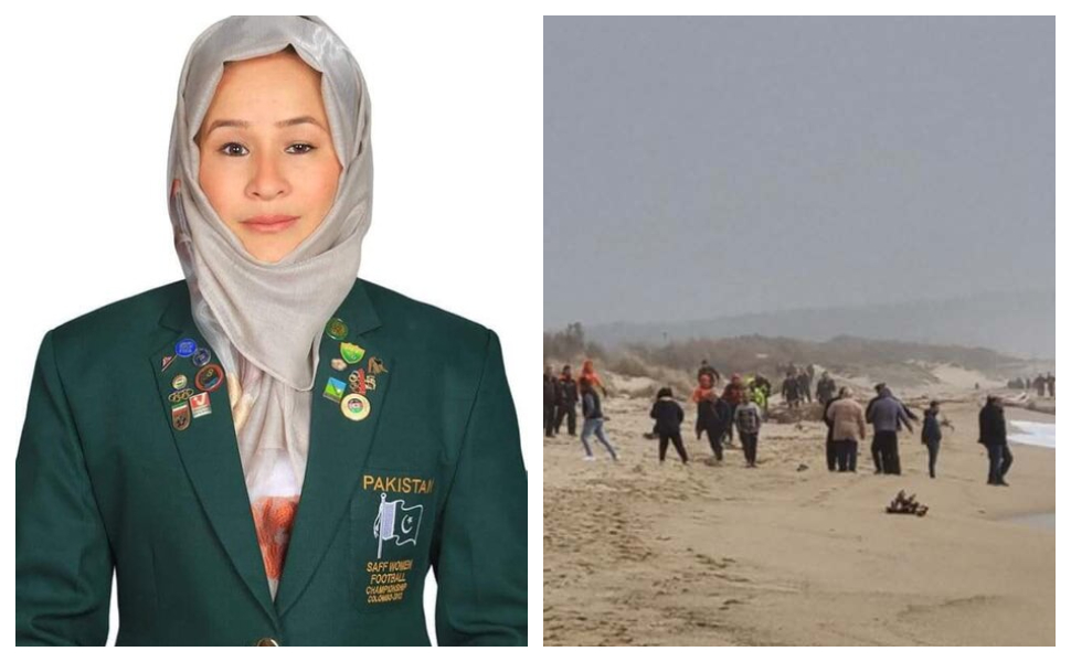 naufragio vittima giocatrice hockey