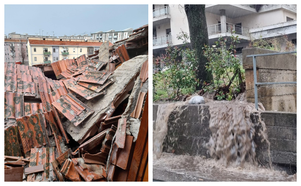 Paura a Cosenza, violento nubifragio: danni al villaggio Coldiretti, tetti divelti e alberi caduti 56 violento nubifragio cosenza 2