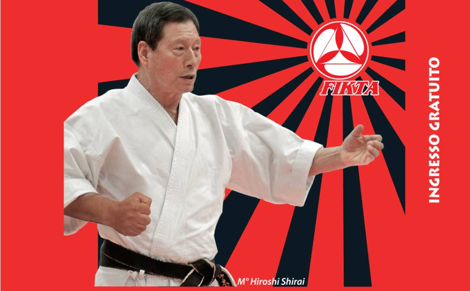 Karate maestro Hiroshi Shirai