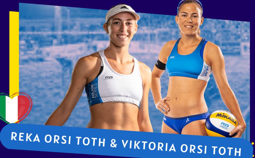Reka Orsi Toth e Viktoria Orsi Toth - beach volley
