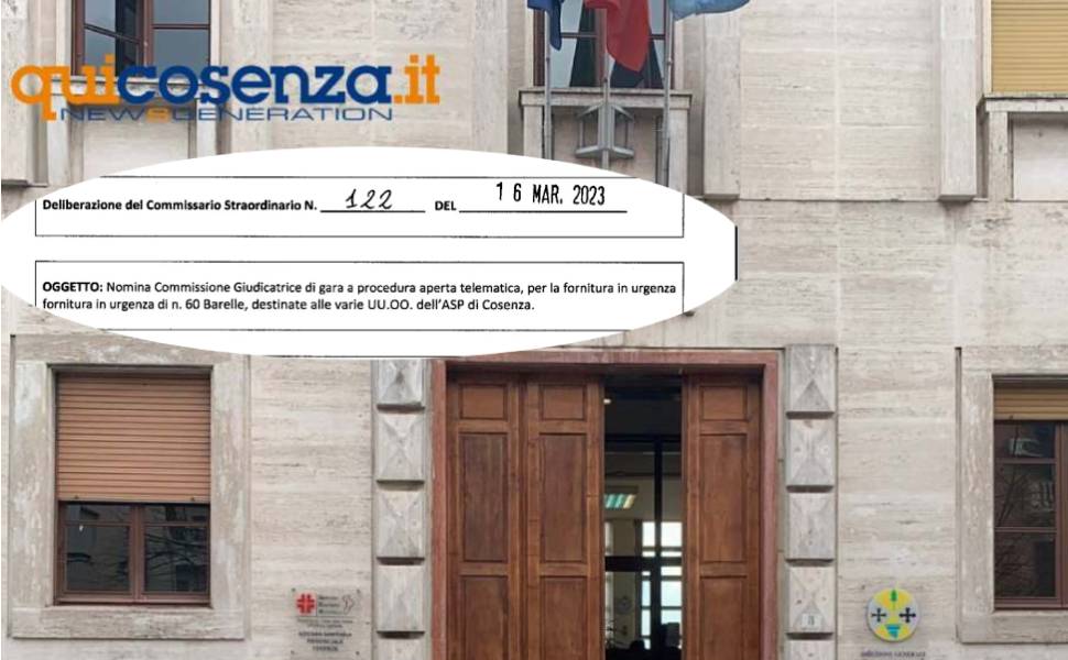 asp delibera acquisto barelle