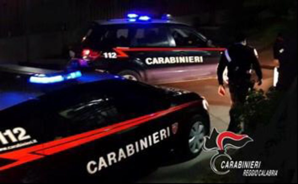 carabinieri reggio calabria notte