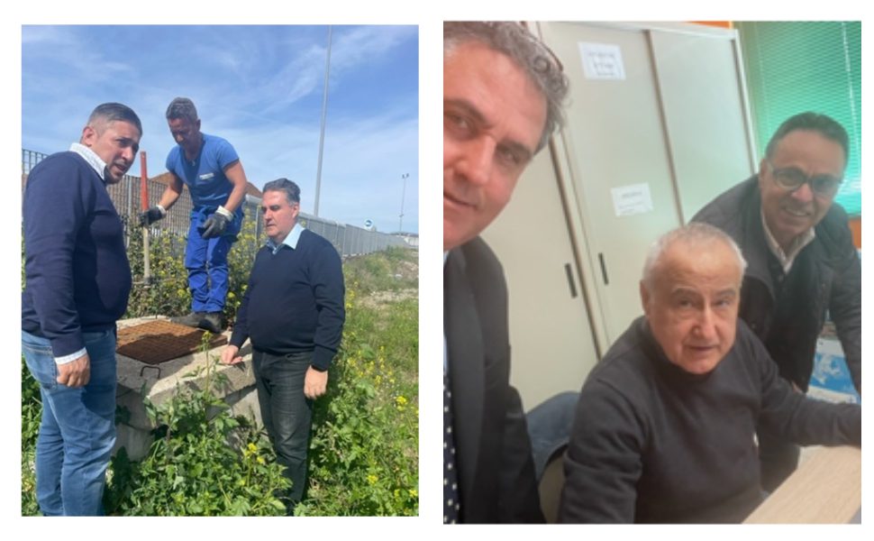 catasto scarichi Rende task force