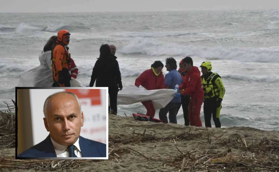 cutro naufragio 26 febb2023 1 sindaco Franz Caruso