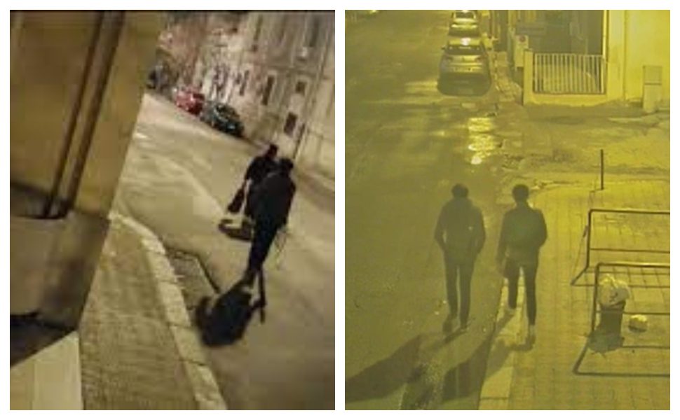 disabile legato e soffocato