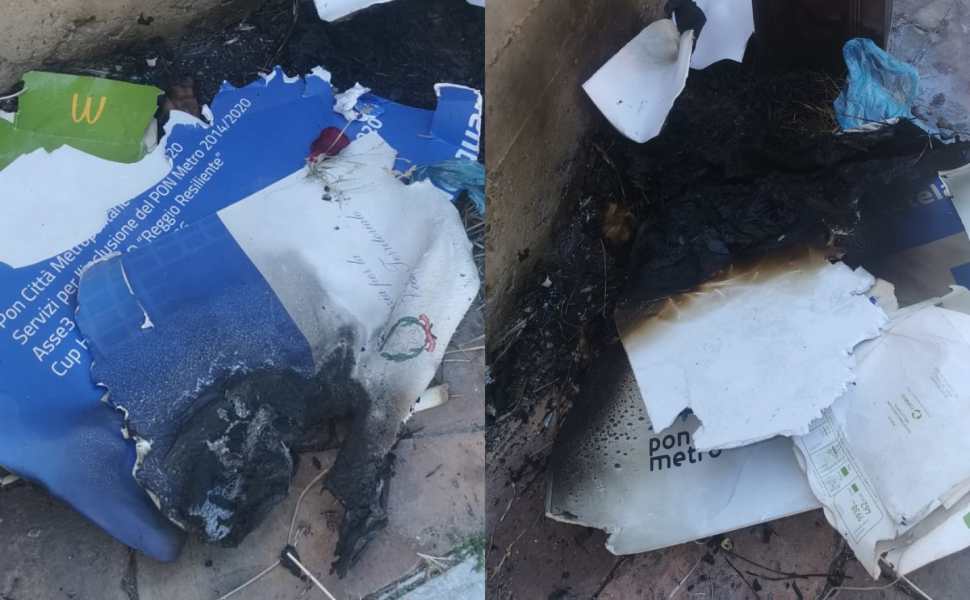 manifesto bruciato coop parco modena 1